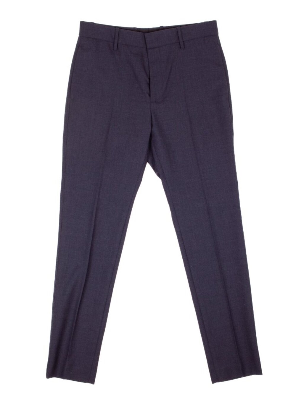 STELLA McCARTNEY Blue Grey Wool Trousers Pants Sz IT 48